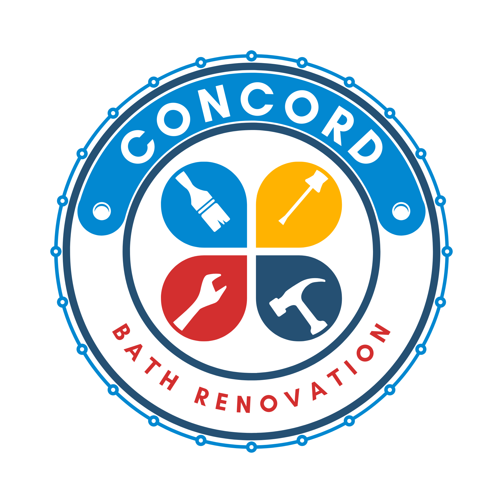 Concord bathroom remodeling logo